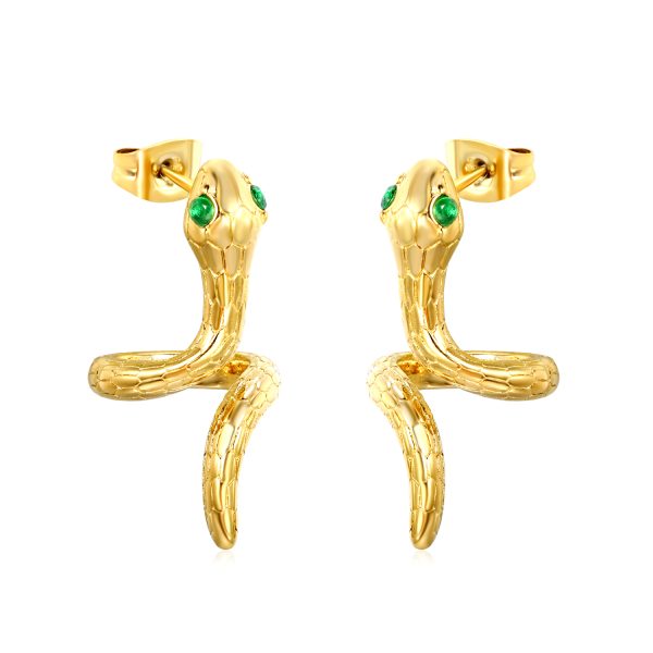 Pendientes de Cobra Real