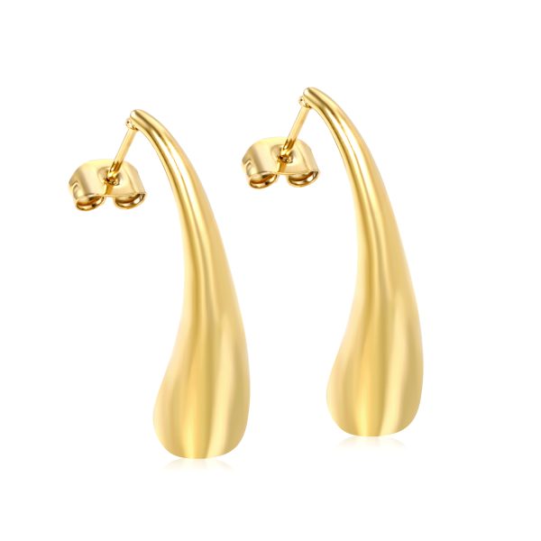 Pendientes de Gota Pulida